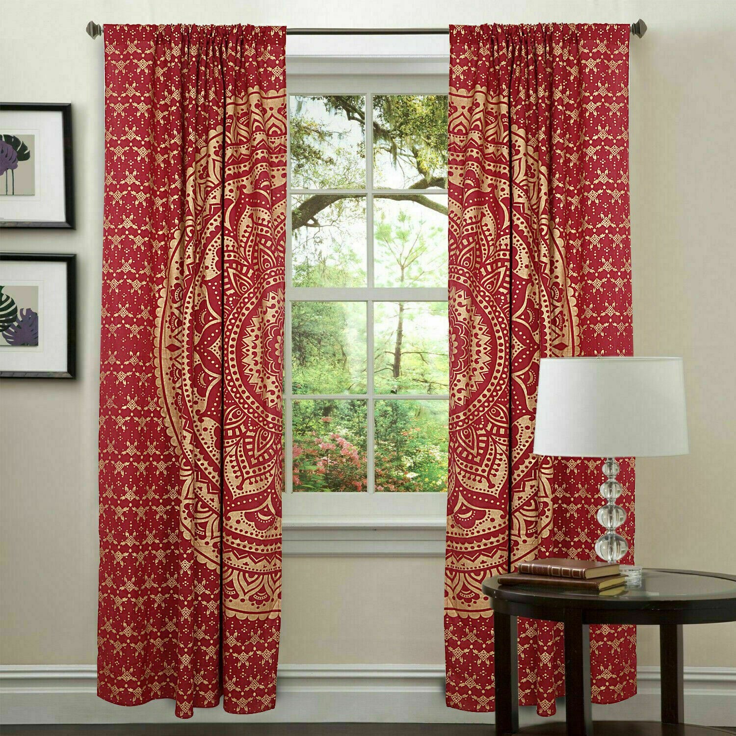 Wall Hangings Indian Curtains Boho Decor Window Valances Decor Room Valances Art