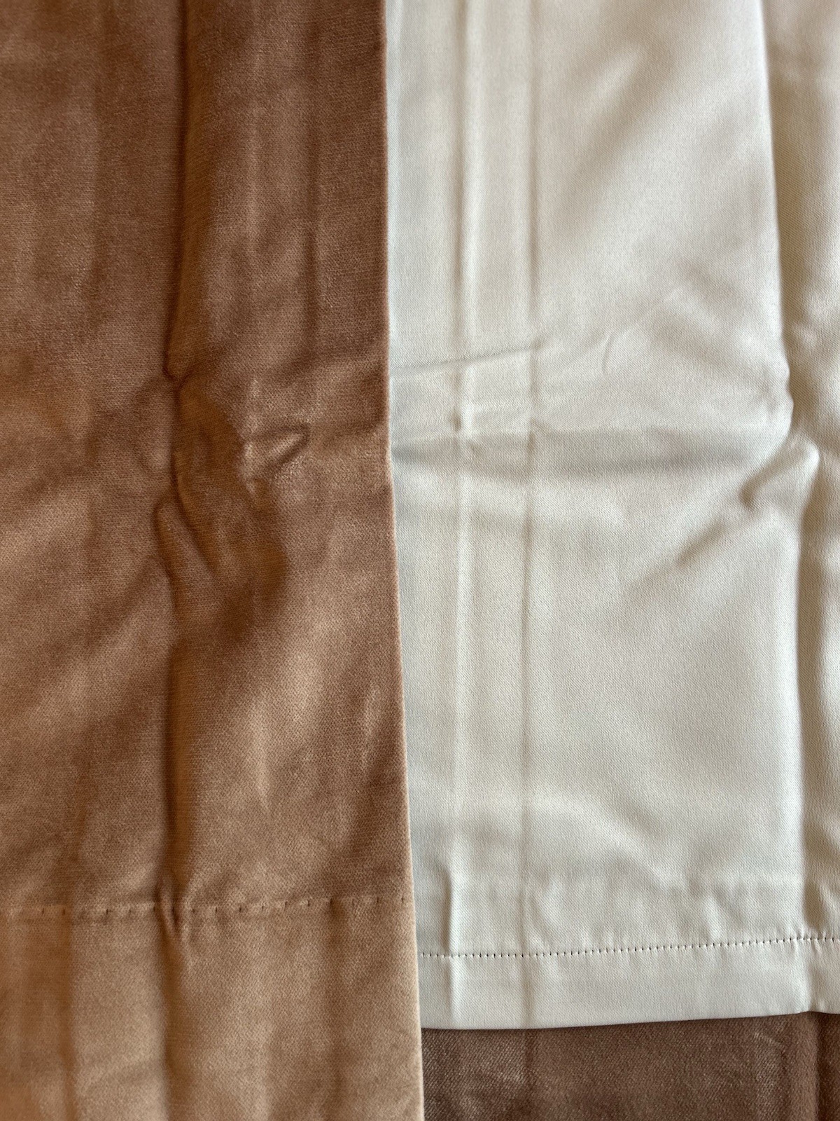 Pottery Barn Velvet Twill Blackout Curtain (1) 50”x84” Rosewood NWOT OB
