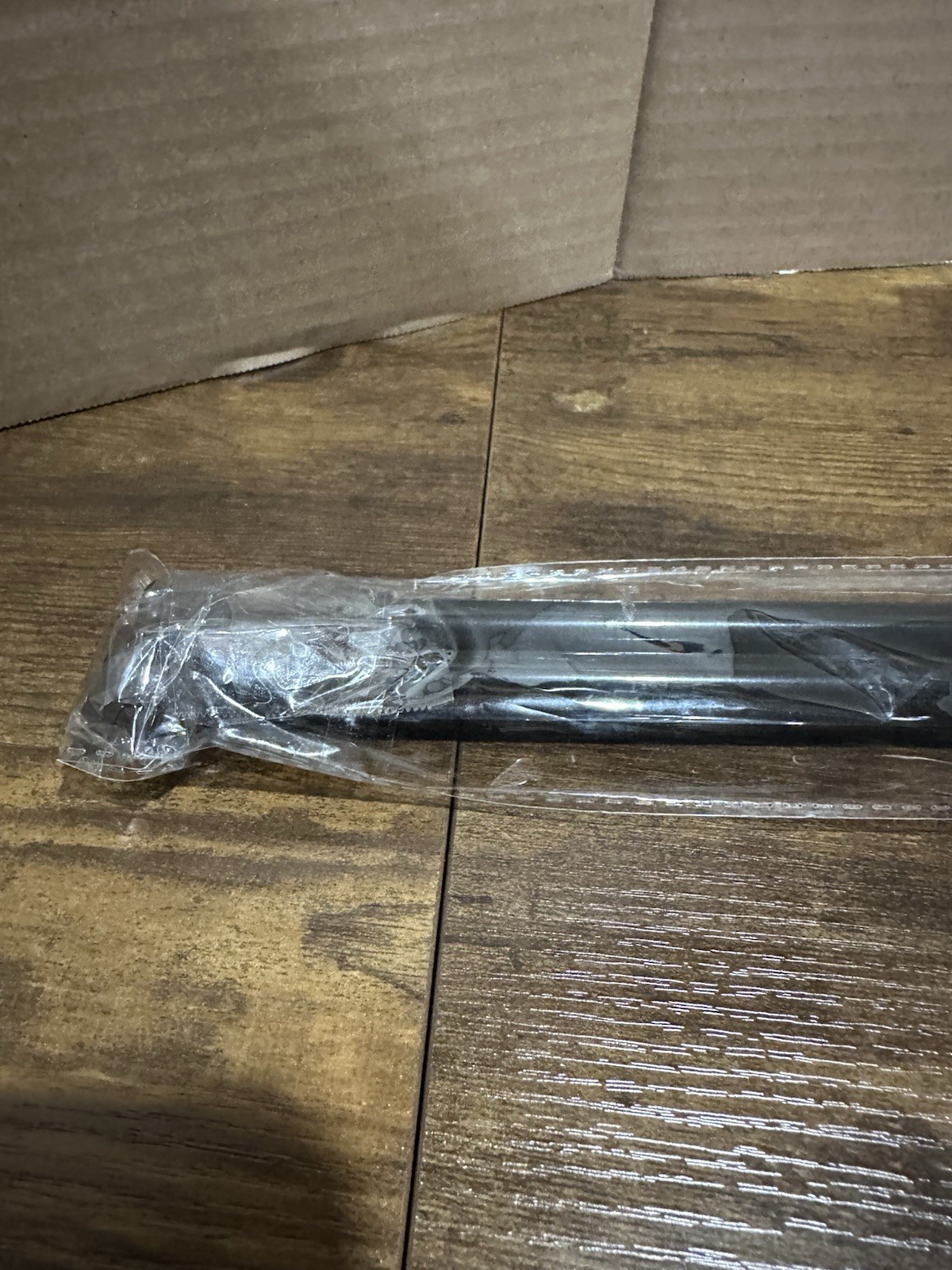 AIZESI Spring Tension Curtain Rod Black 16-28 Inch Conventional Solid Pattern