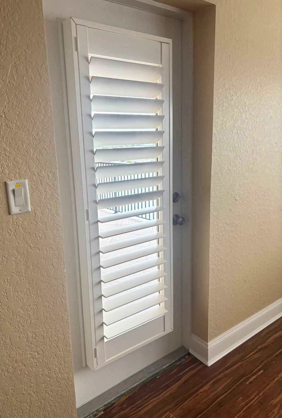 Composite Interior Plantation French Door Shutters 22 1/2 x 64 1/2″ Local Pickup