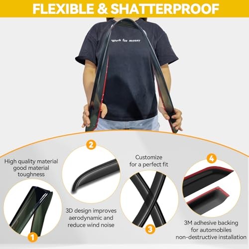 Window Visor for 2003 For 2003-2008 | Toyota Matrix/ Pontiac Vibe | Out-Channel