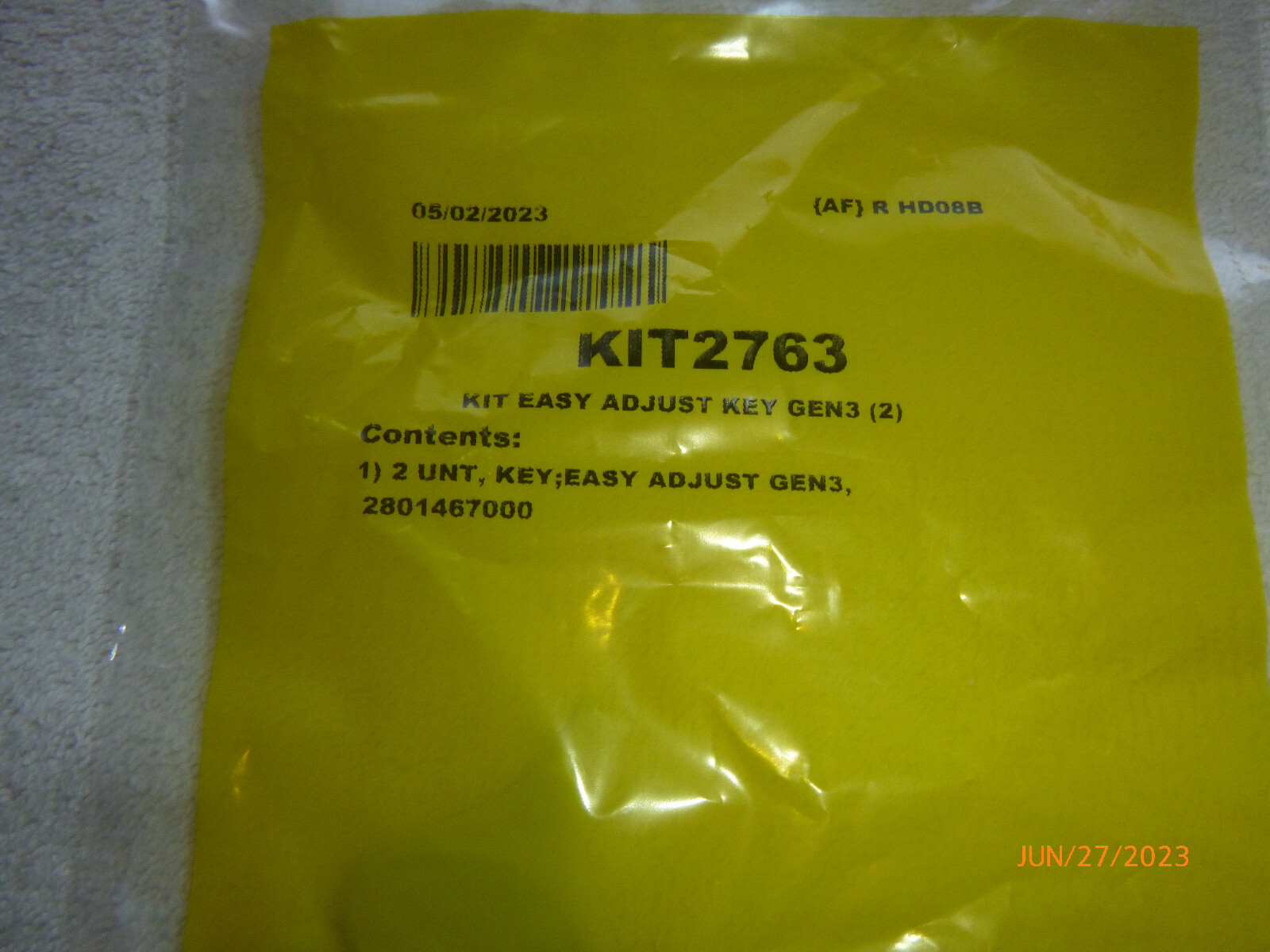 Hunter Douglas Adjustment Keys Gen3 Easy Adjust Gen3 KIT2763