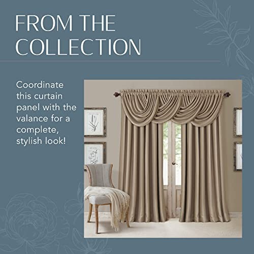 All Seasons Energy Efficient Room Darkening Rod 52″ x 95″ (1 Panel) Taupe