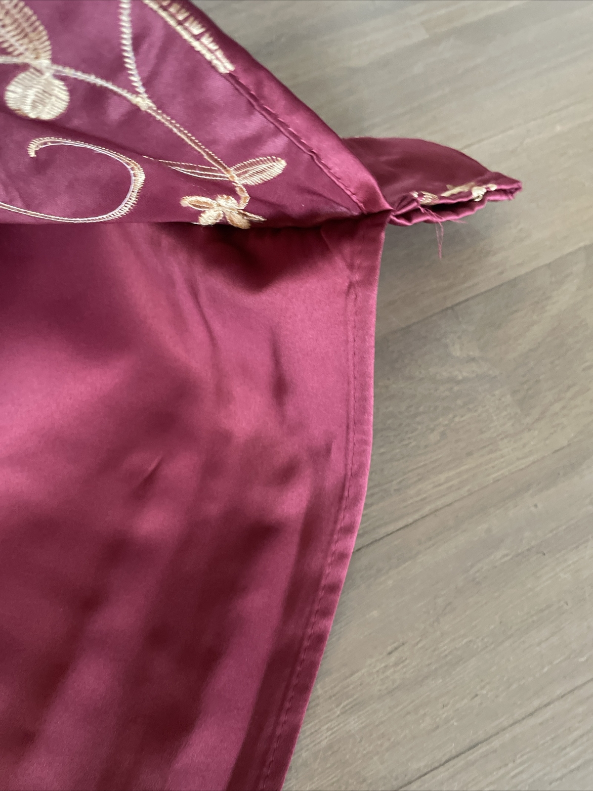 Burgandy Complete Window Curtains For 3 Windows W Ties And Valance