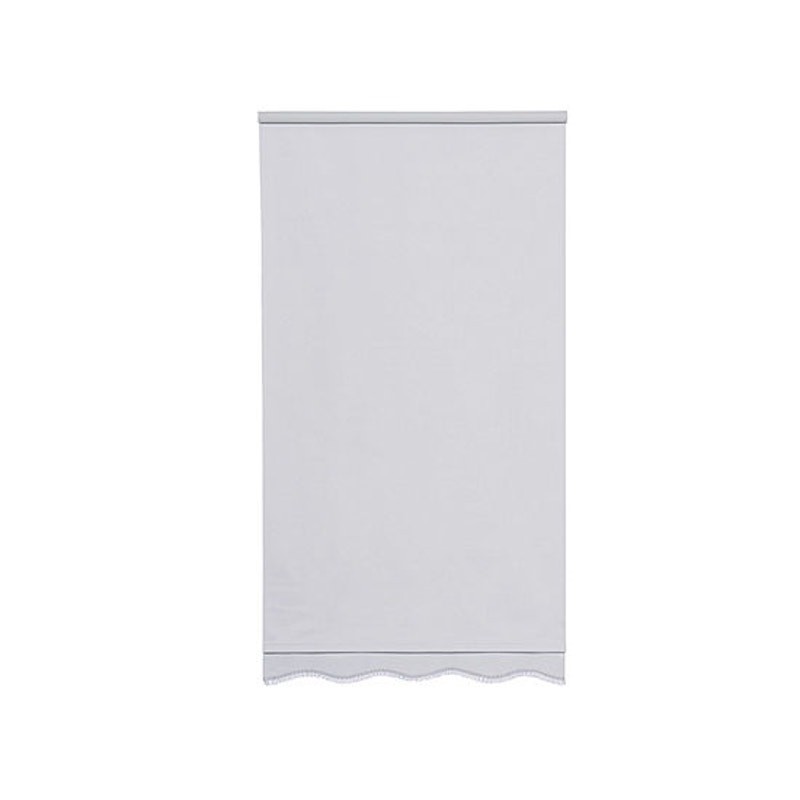 36×64 Charlotte Cut To Width Cordless Blackout Roller Shade Pure White