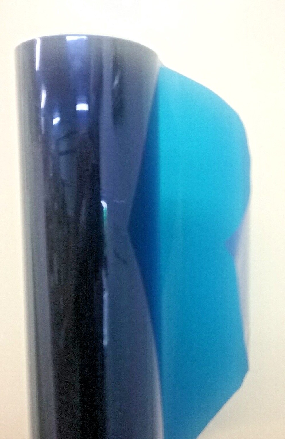 BLUE PROLINE WINDOW FILM DECORATIVE TRANSPARENT GRAPHIC SOLAR GLASS COLOR TINT