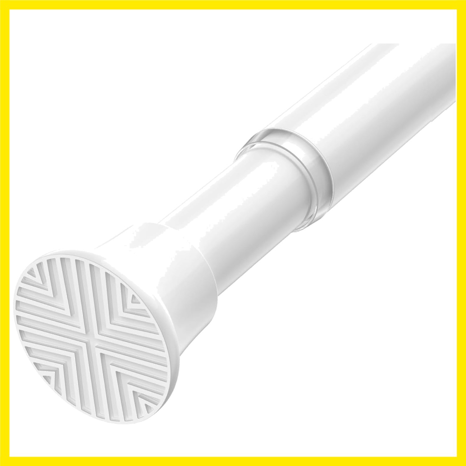 32–72 Inch Spring Tension Curtain Rod, Adjustable Tension Rod No Drilling | N…