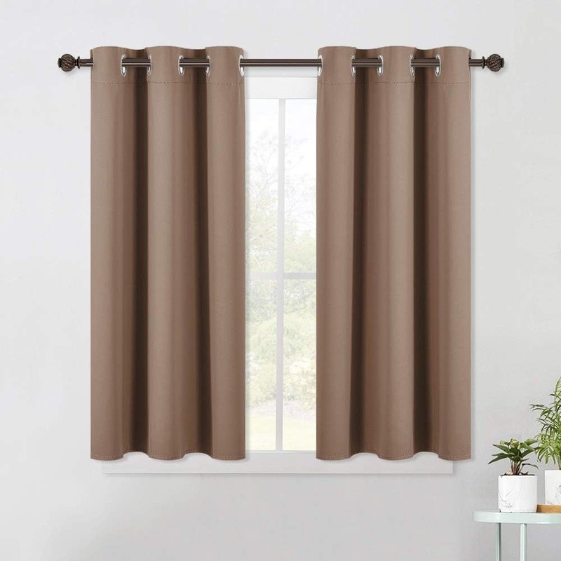 Elegant Blackout Curtain Panels Thermal Insulated Energy Efficient Home Decor US