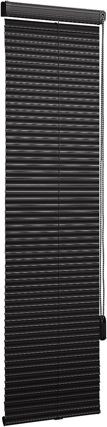 Changshade Custom CUT Blind Window Blinds 1” Vinyl Corded Mini Horizontal Blinds