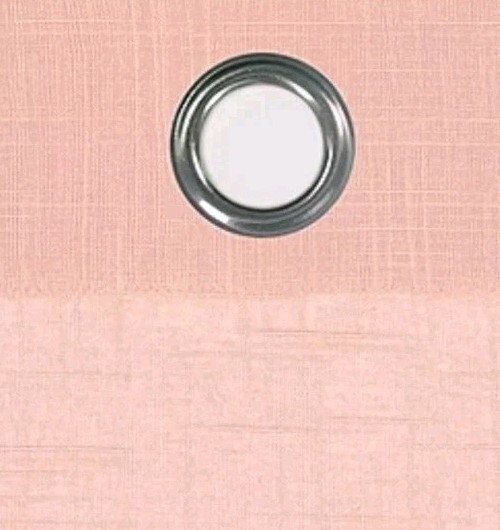 2 Panel Fieldcrest Arden Solid Cotton Sheer Grommet Top 50″X96″ Blush