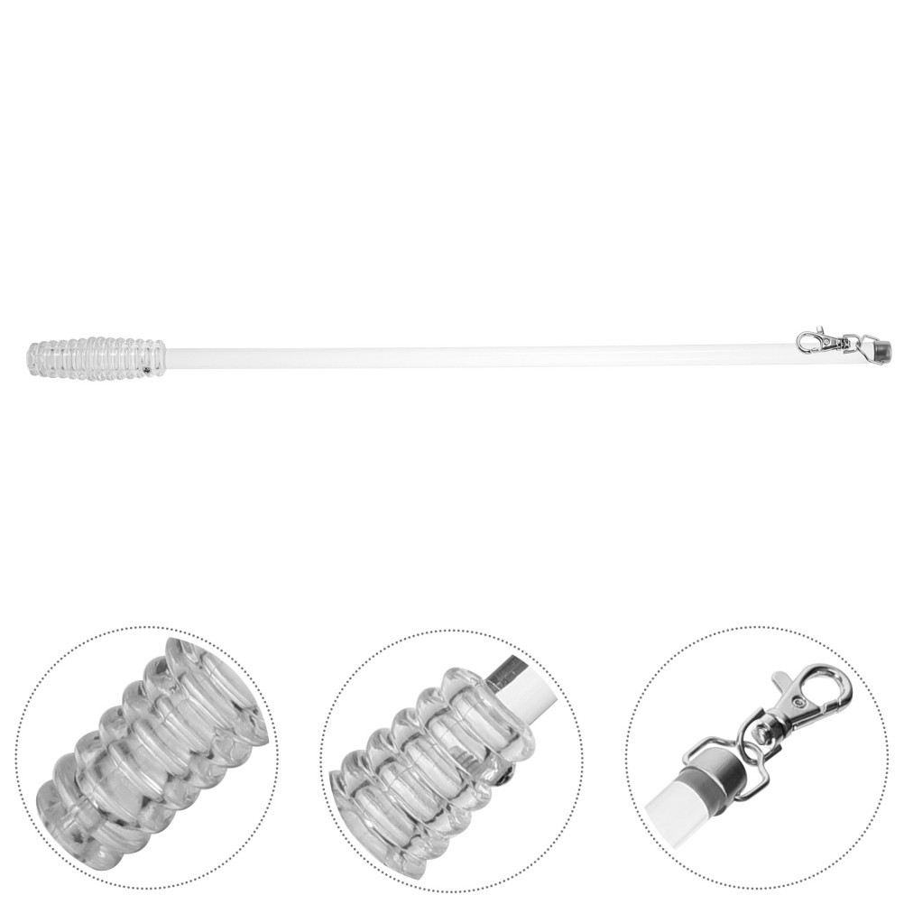 Blind Replacement Parts Iron Transparent Pulling Blinds 1Pcs 22.01X0.79X0.79In