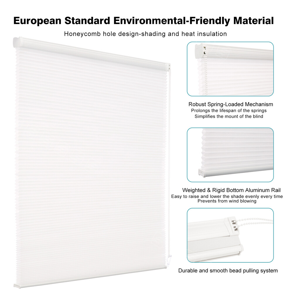 Changshade Custom CUT 25MM Light Filtering Window Blind Corded Cellular Shade