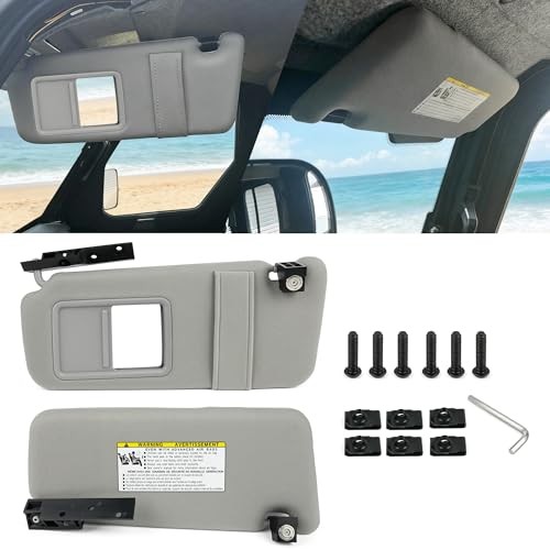 Sun Visors Window Sun Shades Upper Front Windshield Mount Compatible with
