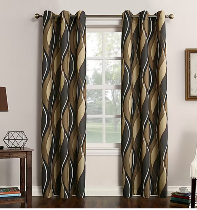 Lichtenberg Curtains One Panel 48in X 84in INT SPR Multicolor