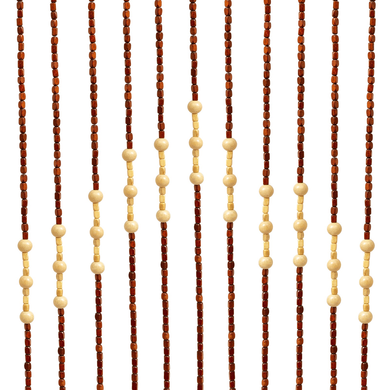 Bamboo Bead Curtain String Door Curtains Beaded Wooden Curtain Fit For Doorway