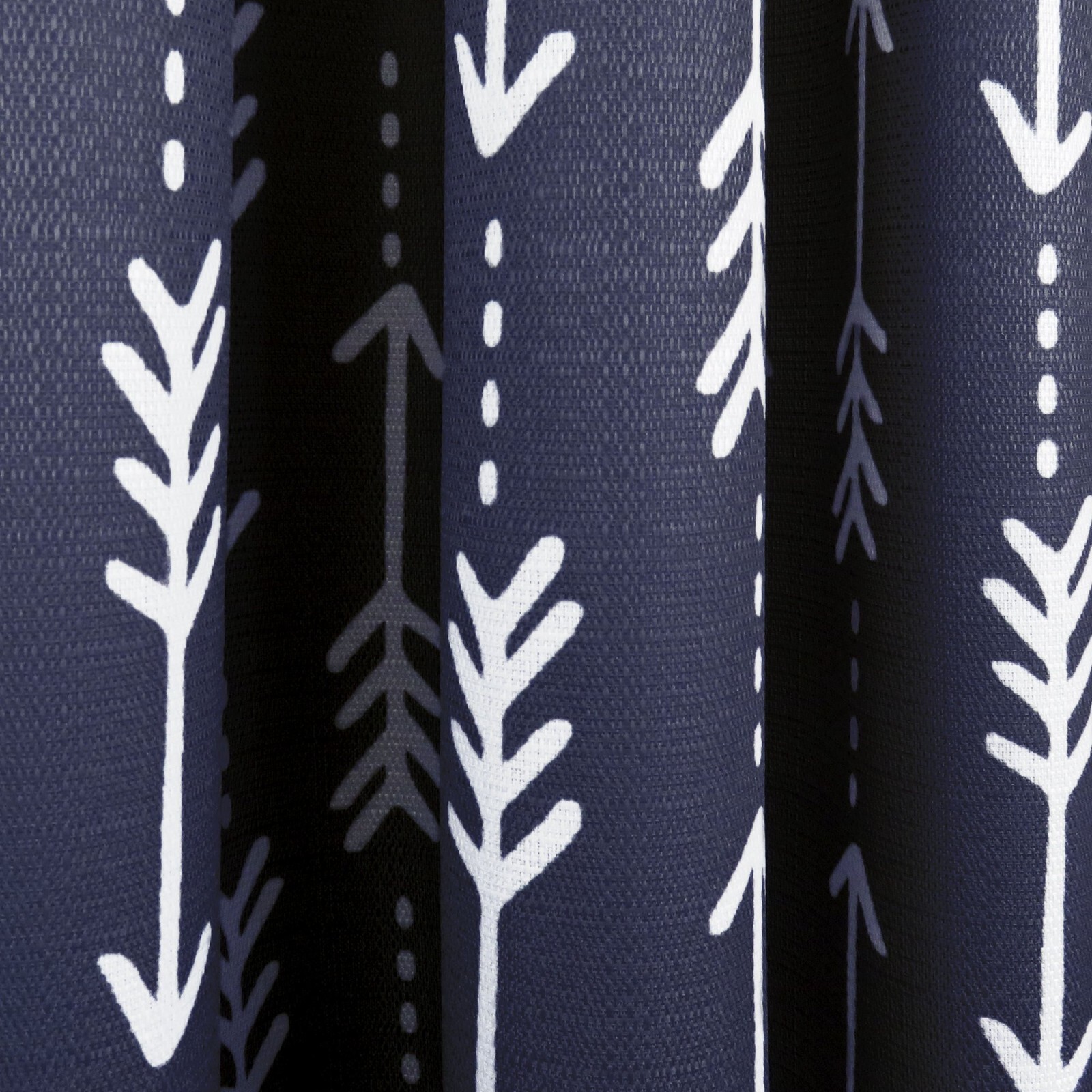 Better Homes and Gardens Arrows Single Curtain Panel Blue – 52” x 84”