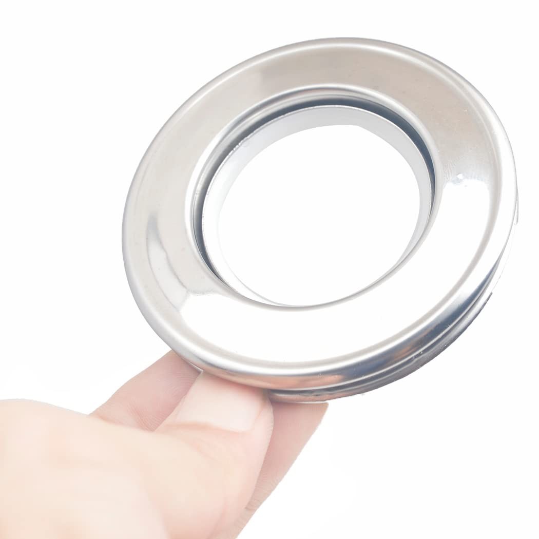 Curtain Grommets Surface Stainless Steel 10 Pack Metal Curtain Eyelet 1.65“ (…