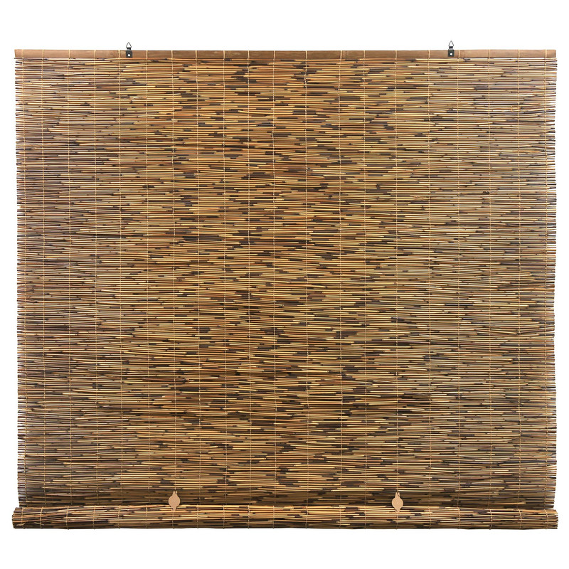 Radiance Cord Bamboo Shades – Roll-Up Shades For Porch Patio Interior Windows –