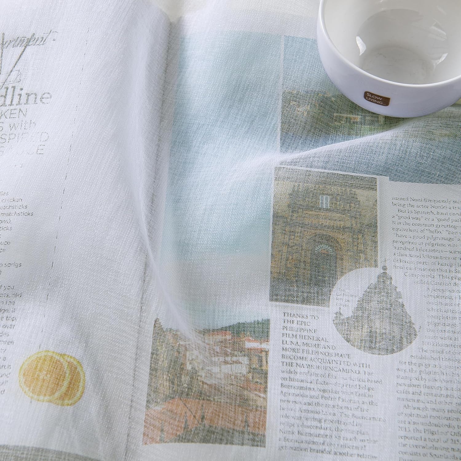 Lightweight Sheer Curtains – 52×54 Inch Grommet Panels in White for All Rooms