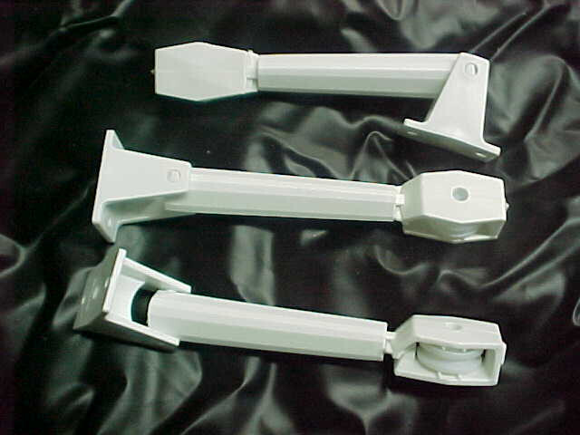 (Quan 2) Heavy Duty Tension Pulley Window Drape Blind Cord Pulleys NEW
