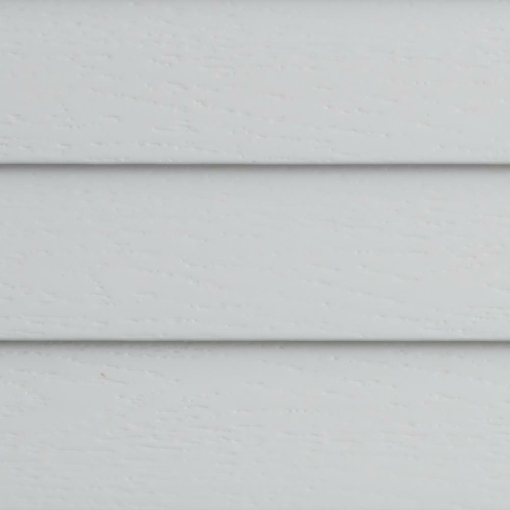 Cut-to-Width White Cordless Room Darkening 2 in. PVC Faux Wood Blind 23.75 in.