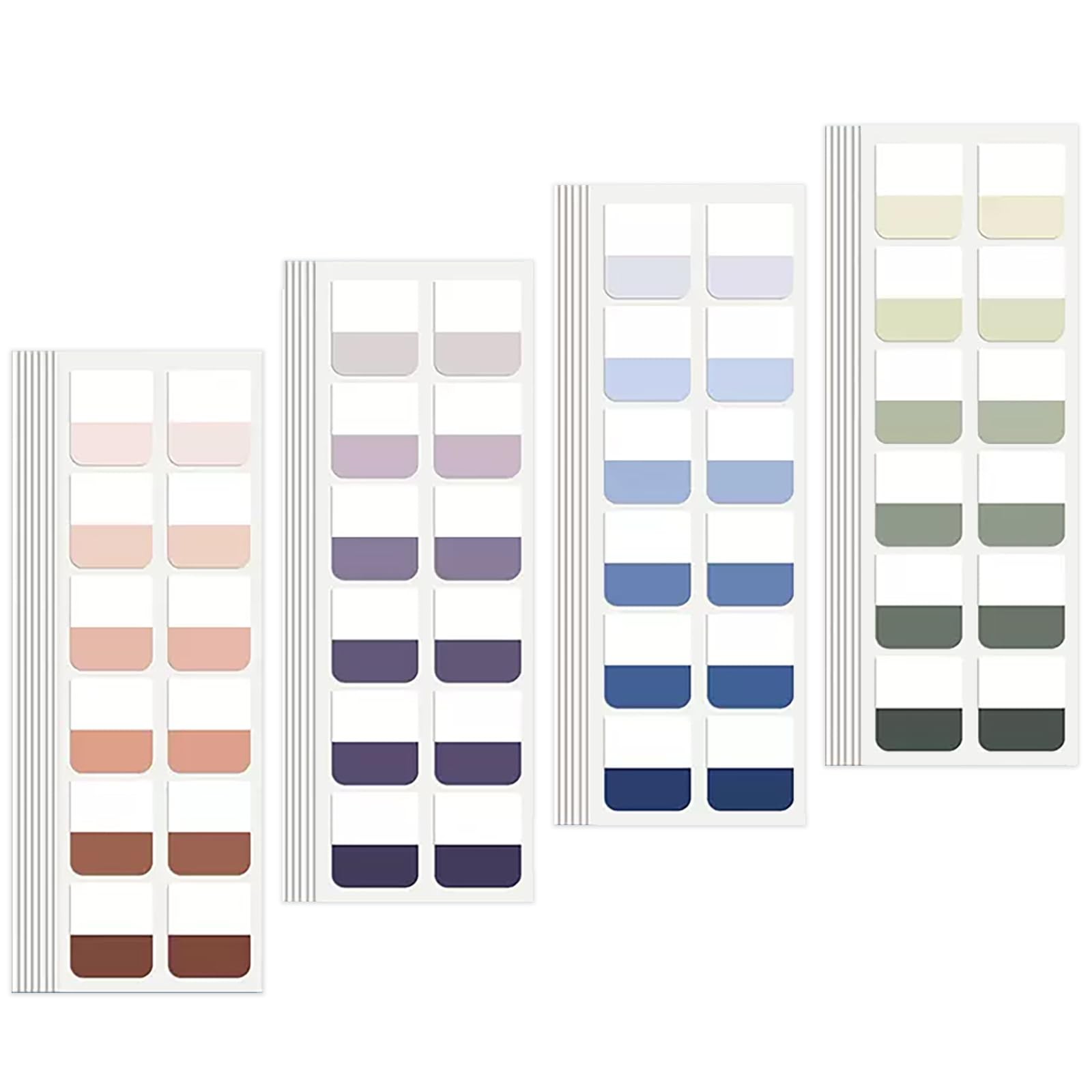 Potanro Book Tabs 480 PCS Annotation Transparent Medium, Multiple Colors