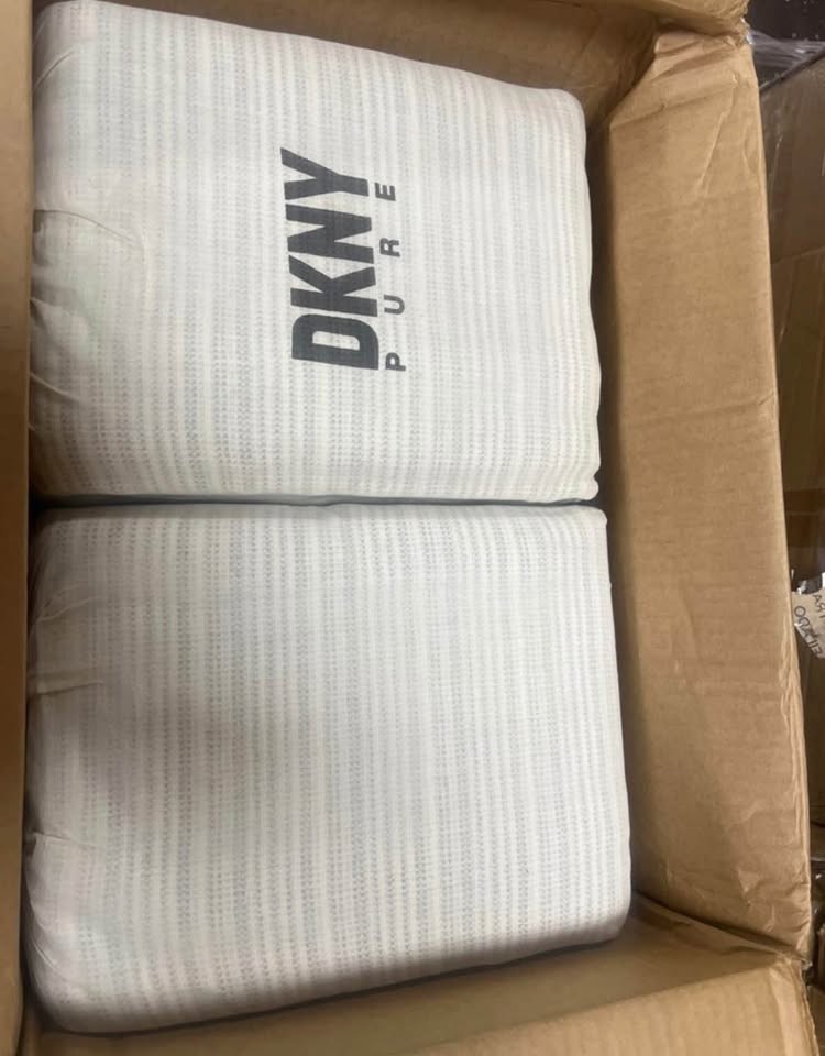 NEW – DKNY Pure Stream Curtain Panel Pair MSRP: $116 – 2 Pairs – 108 Inches