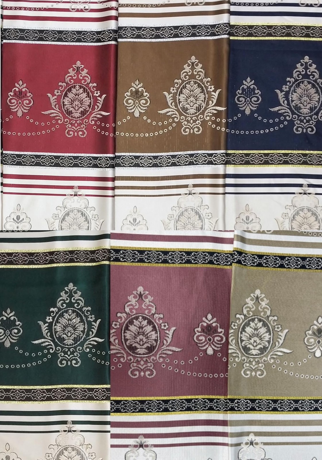 GOHD Harmony Horizon. Jacquard Window Curtain Panel Drape with Attached Fancy…