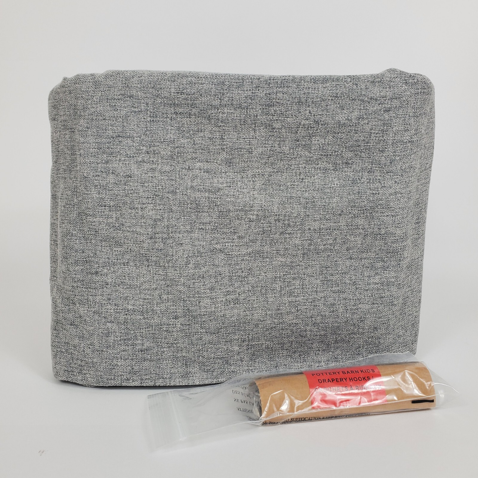Pottery Barn Gray Peace & Quiet Noise-Reducing Blackout Curtain, 50 x 96” Gray