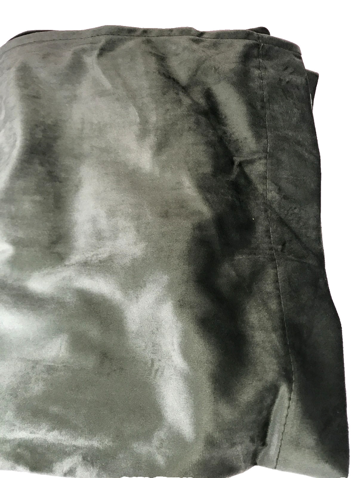 Olive Green Velvet Blackout Curtains 52″ x 84″ Bedroom Window Panel Pair 2 Pack