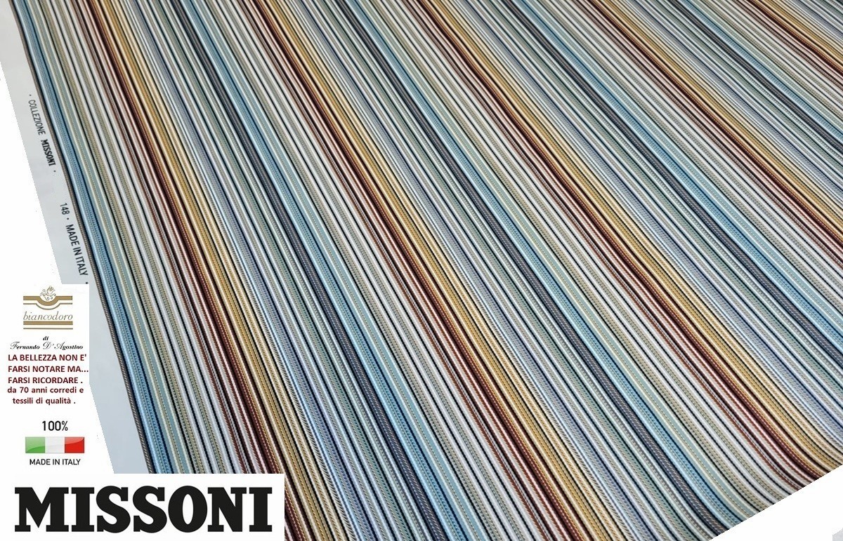 Fabric MISSONI by the meter height 140 cm. Furnishing upholstery curtains etc.