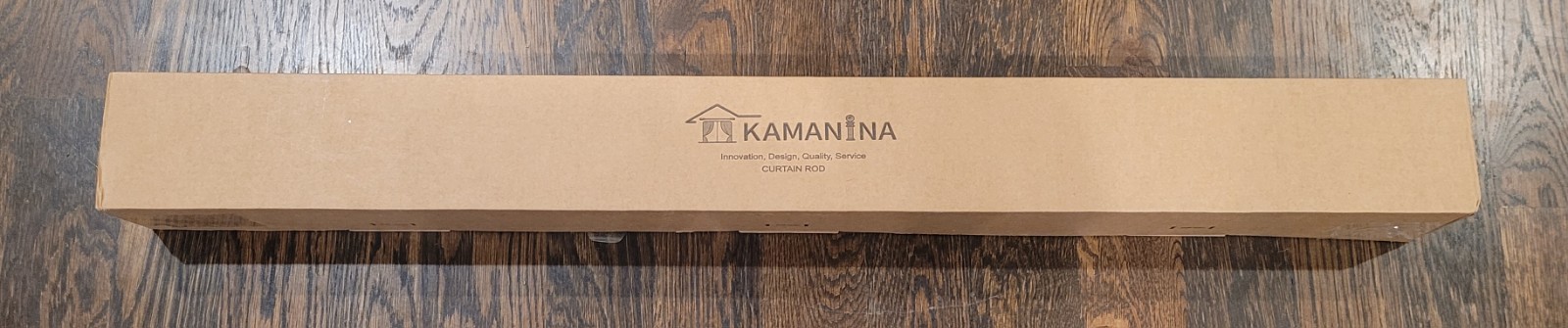 KAMANINA 1 Inch Double Curtain Rods for Windows 36 to 72 Inches Antique Silver