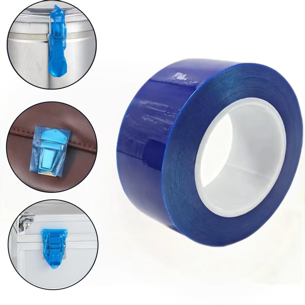 Durable Blue Adhesive Film for Wheel Hub Protection – Easy Install, Strong Adhes