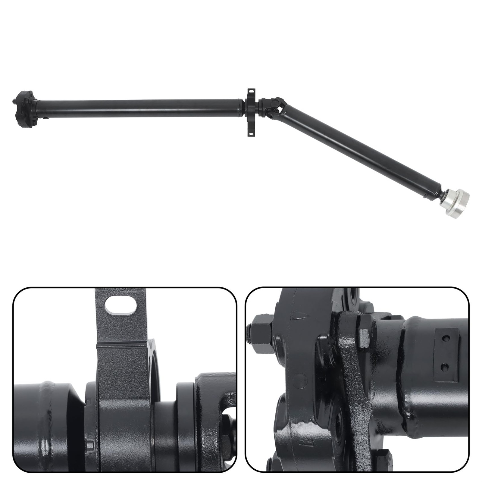 Rear Driveshaft Prop Replacement for BMW E39 525i 530i RWD Auto 26107523787