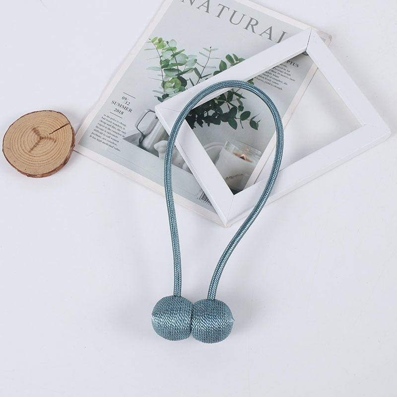 2 pcs Magnetic curtain tiebacks – curtain holdbacks, window curtain accessories