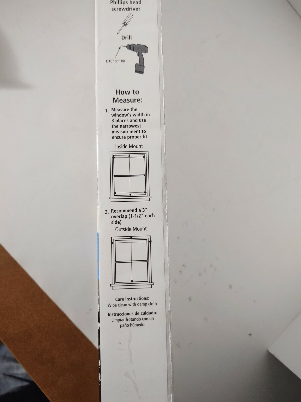 NEW CORDLESS 1″ VINYL MINI WINDOW BLINDS, VENETIAN BLIND 23″ x 64″