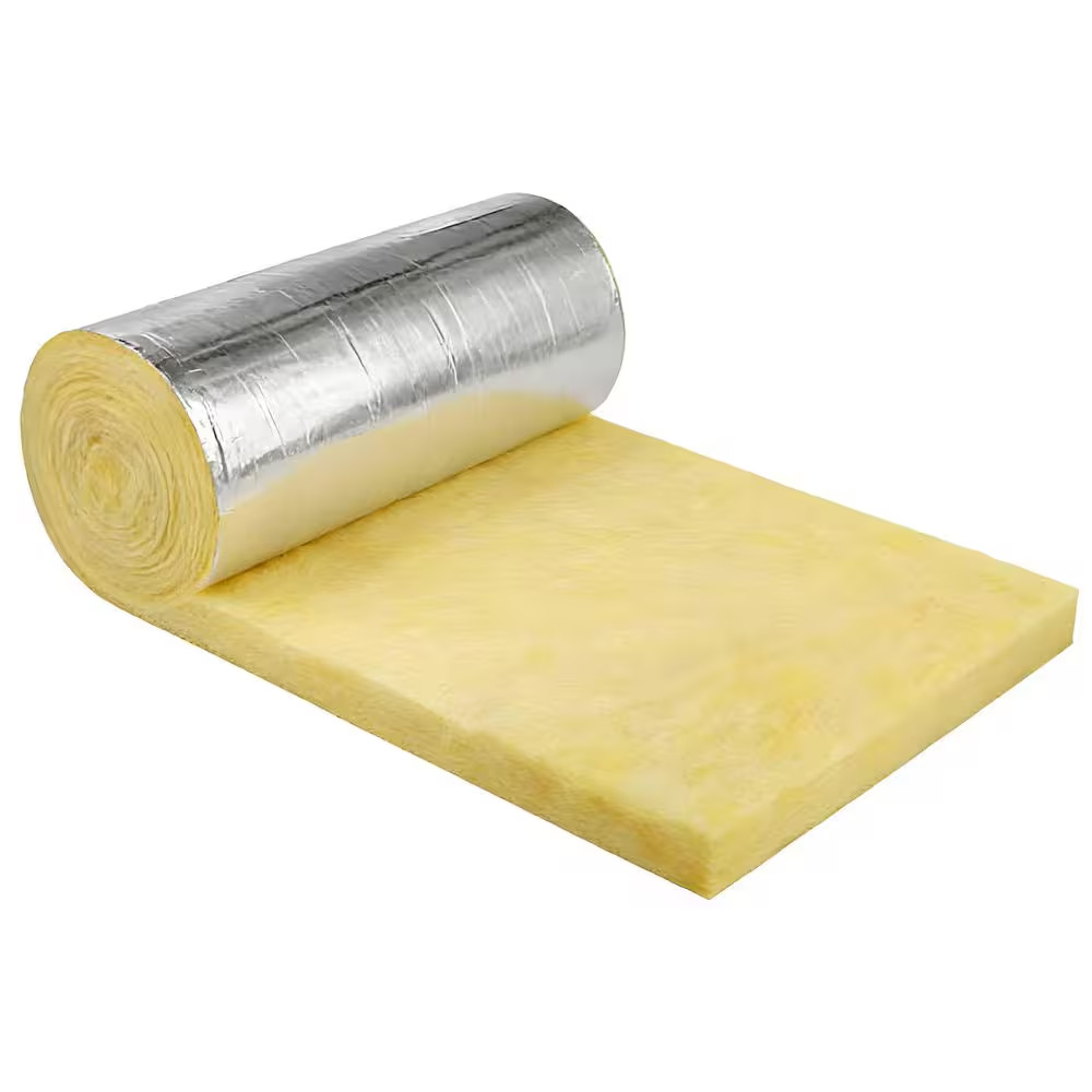24 In. X 25 Ft. Aluminum Foil Fiberglass Insulation Radiant Barrier for Outdoor/