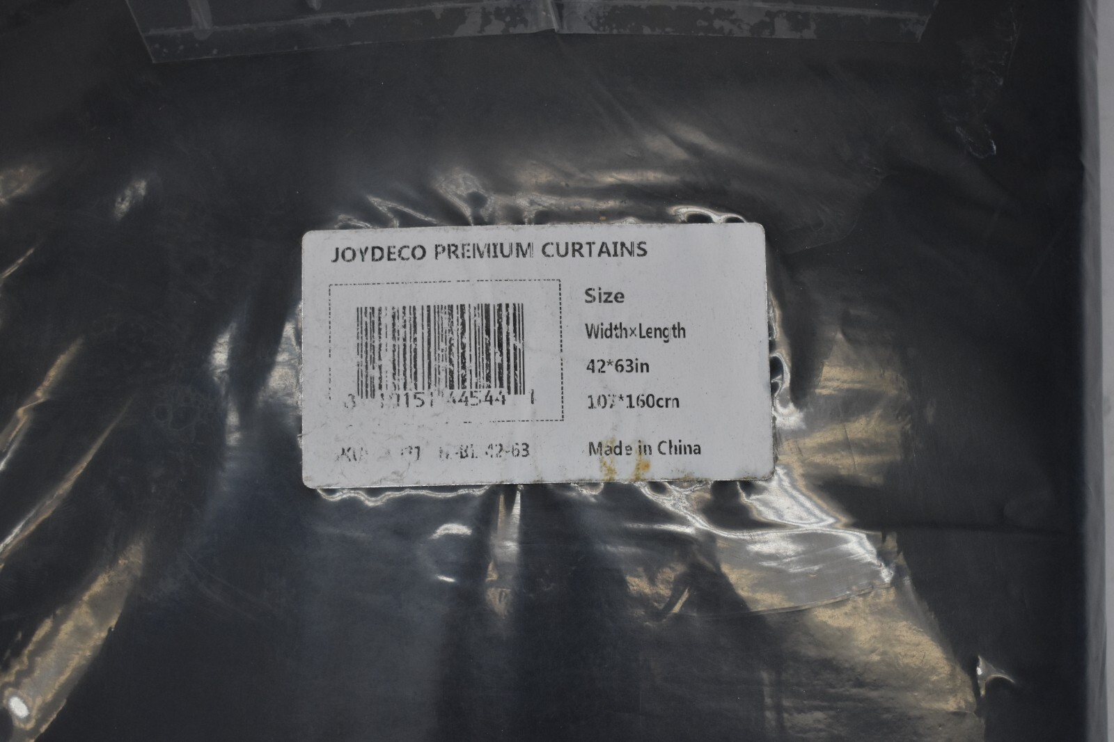 Joydeco Blackout Curtains Thermal Insulated 2 Panel Kit 42″ x 63″ Black