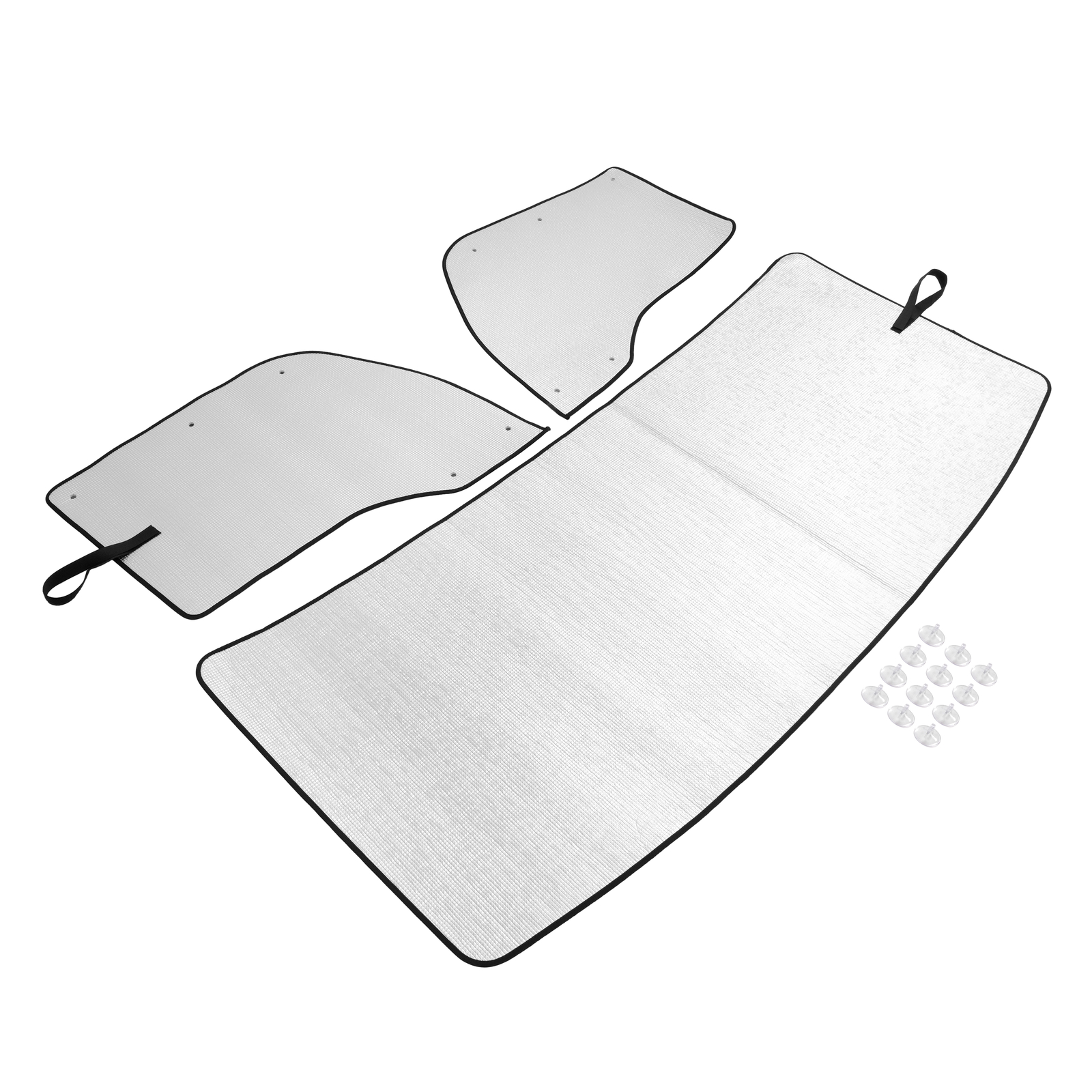 Front & Side Door Windshield Window SunShade Set For Kenworth T680 2013-2025