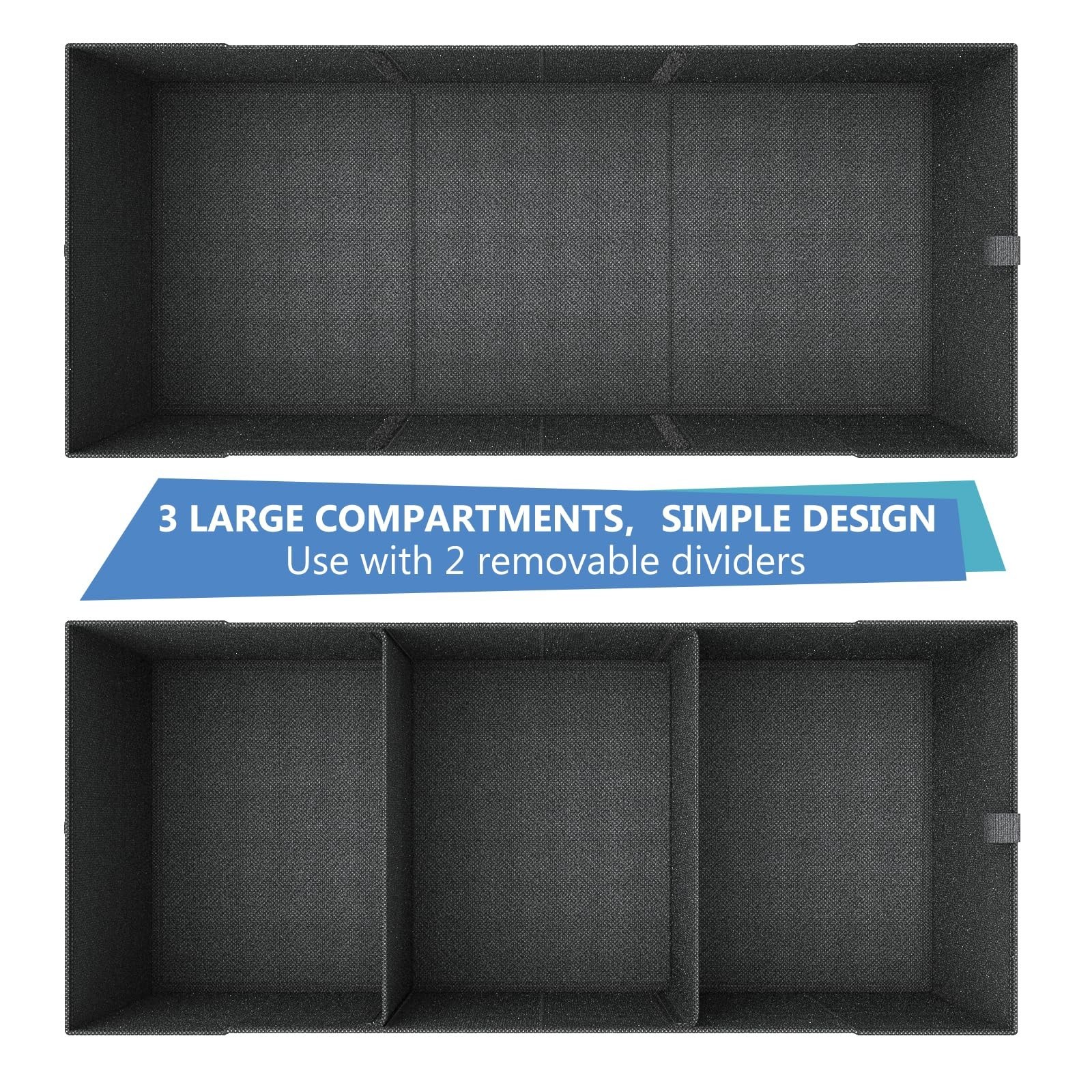 MIU COLOR Trunk Organizer for Car, Car Organizer, Sturdy Trunk Organizer for …
