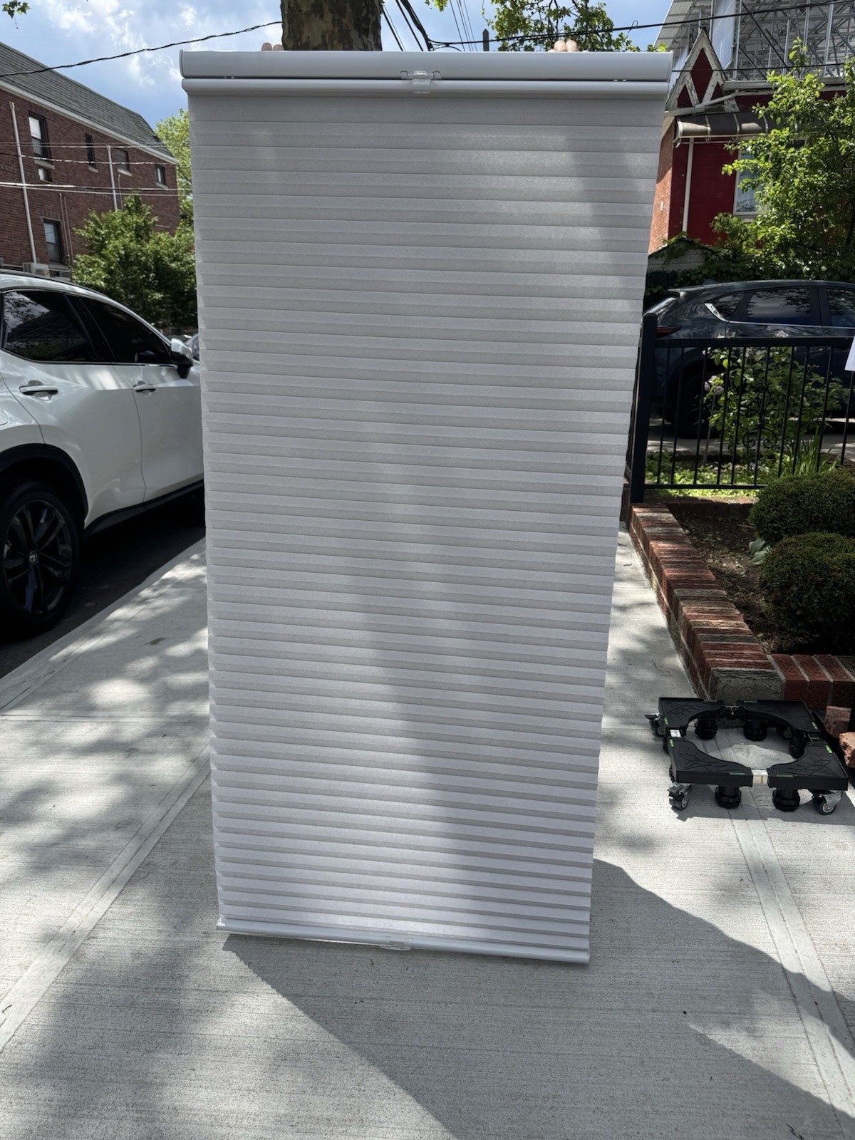 SELECT BLINDS CORDLESS LIGHT FILTERING TOP DOWN BOTTOM UP SHADE GRAY 30.5”x 61”