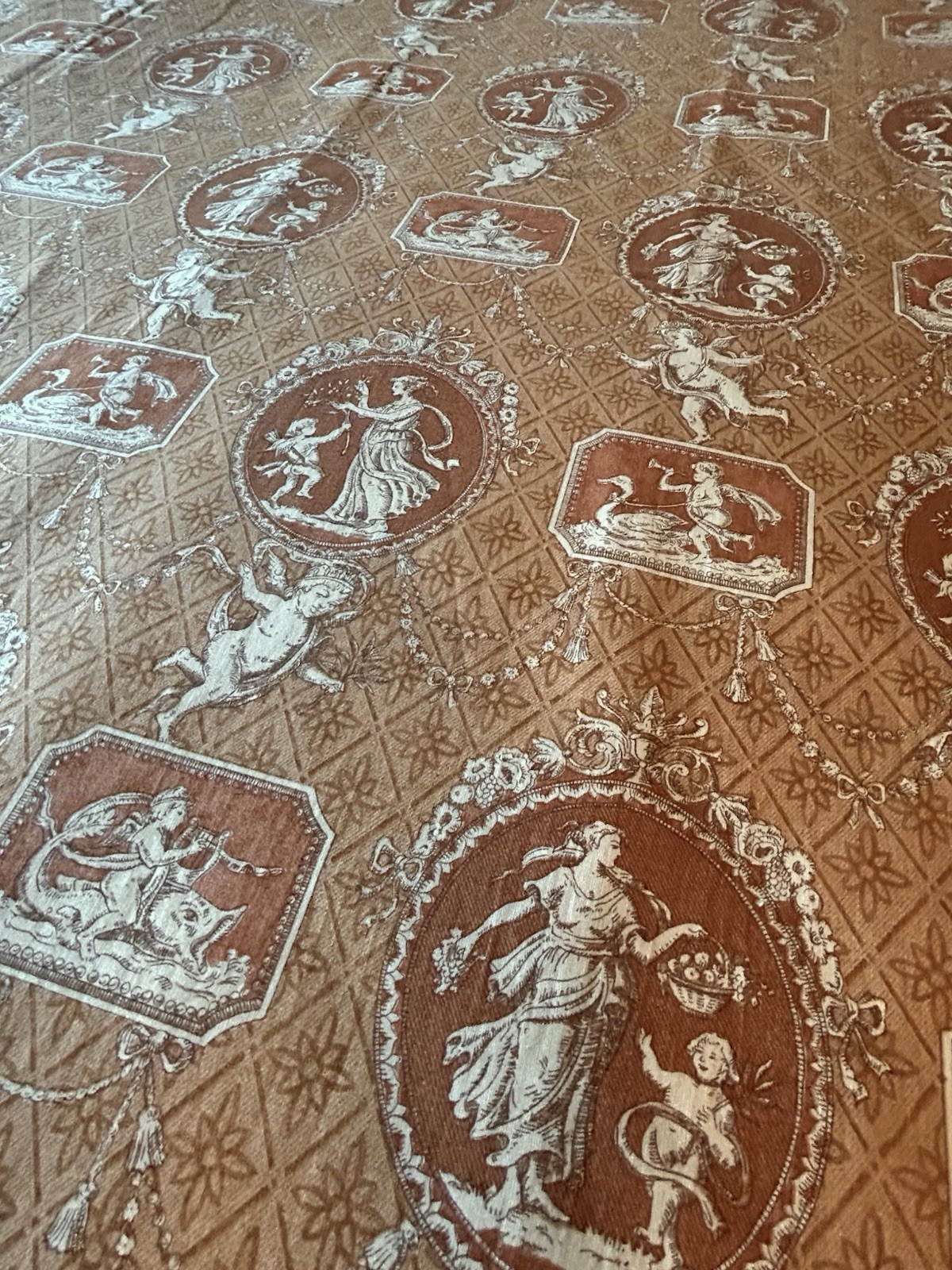 3 Interior Masterpieces By Lafayette Drapery Panels Lovely Toile Pattern 96”L