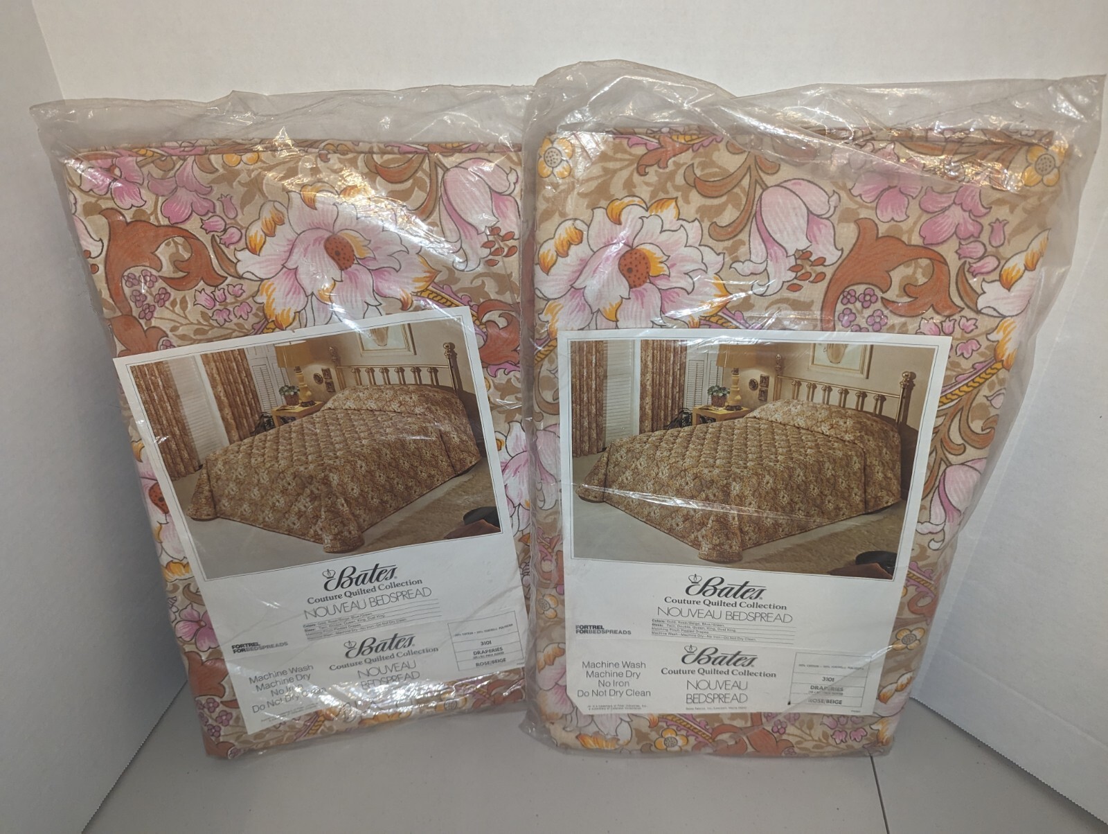 Bates Couture Quilted Collection Nouveau Drapes 48″x84″ Pinch Pleated