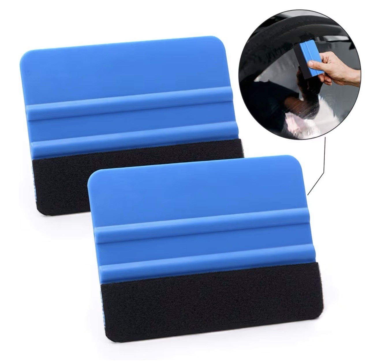 Window Tint Vinyl Wrap Tool Kit Squeegee Knife Tape Magnets Gloves