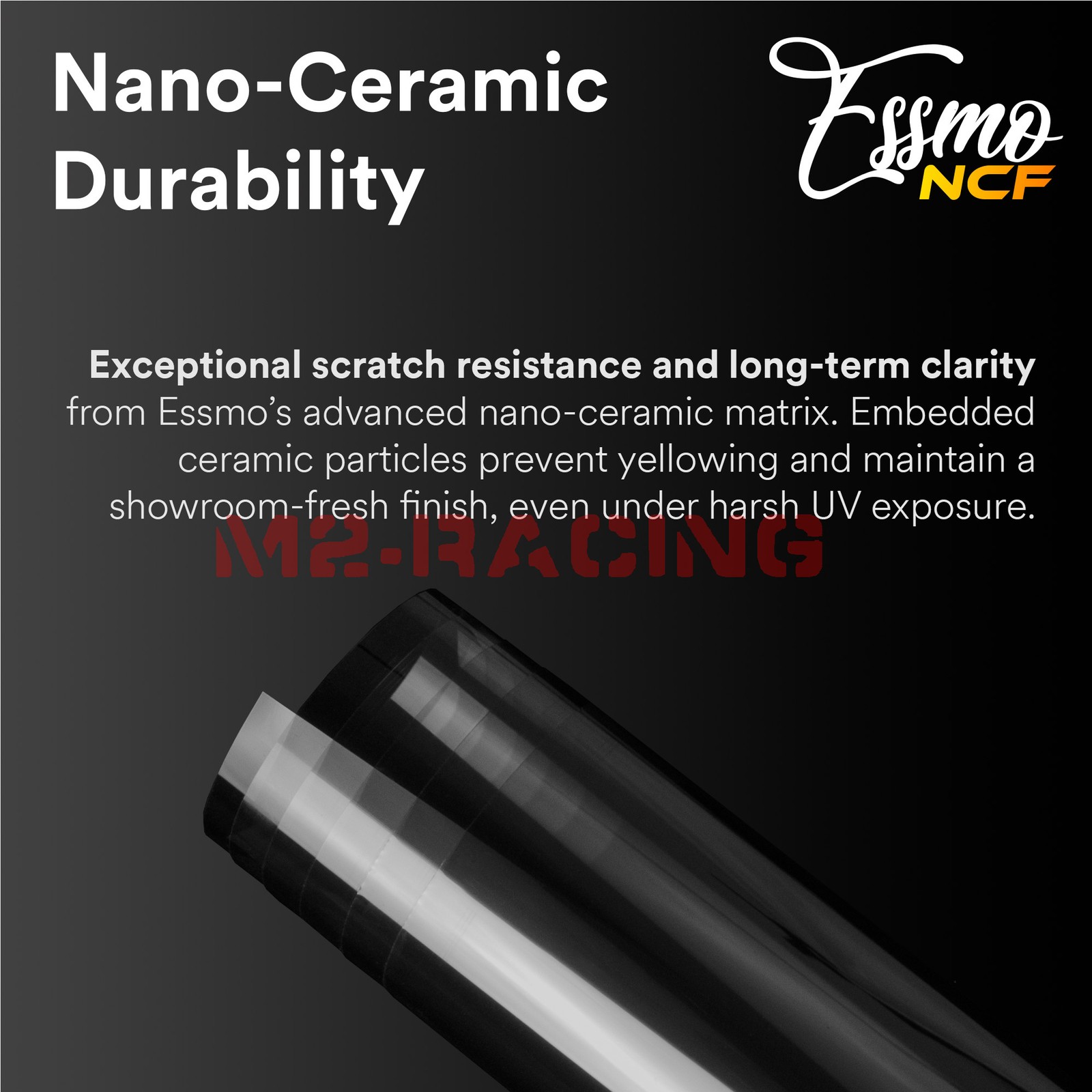 ESSMO Nano Ceramic Window Tint Film 70% VLT Car Home UV Heat Protection NCF70