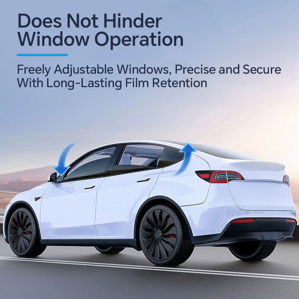 For Premium Ceramic PreCut Window Tint Film Tesla Model Y Juniper 2025 5%-70%VLT