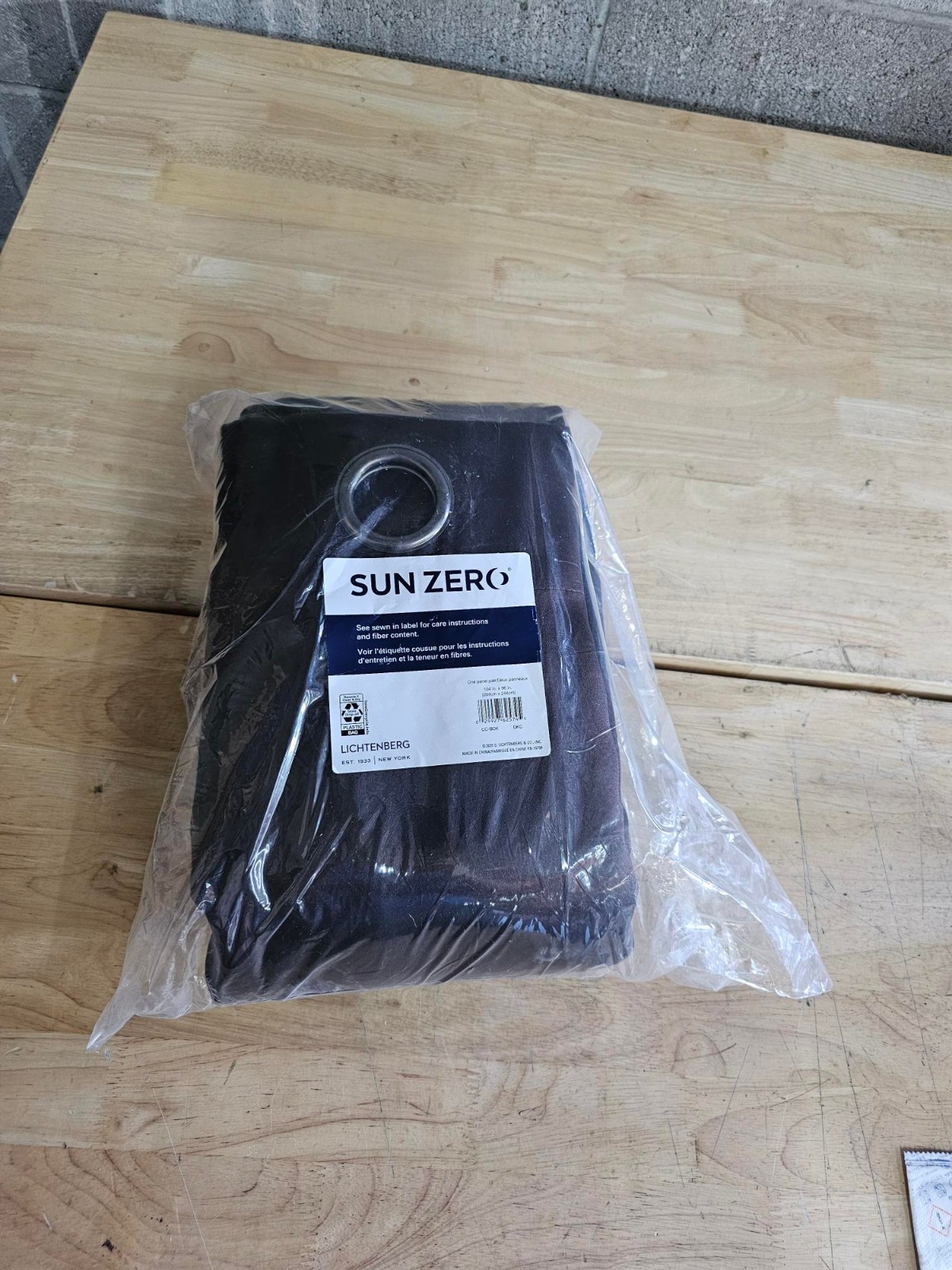 Sun Zero Grommet Top Curtain Panel Pair 52” x 96” Each (104” x 96”) Brown