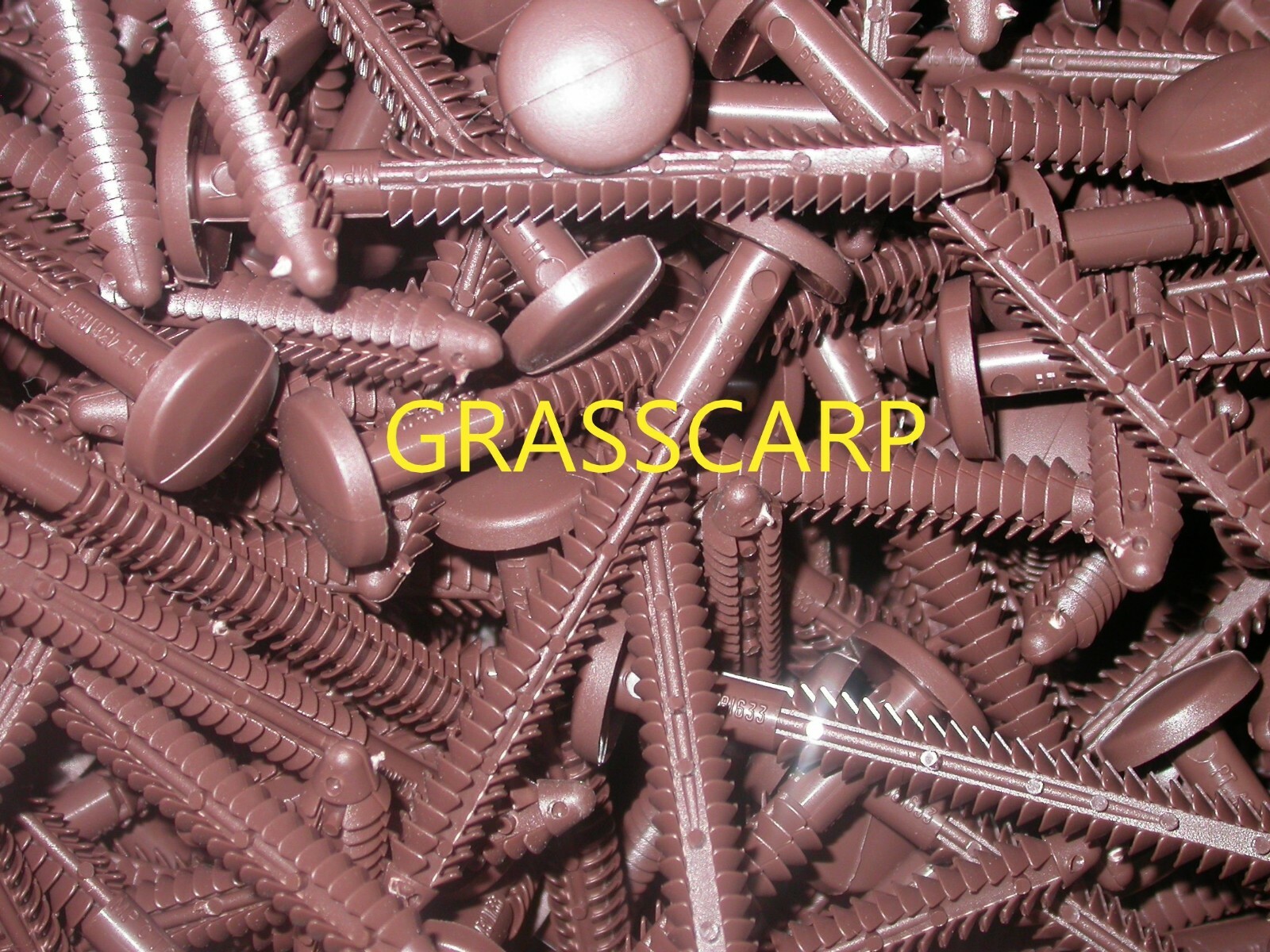 (6-150 pcs) 3″ Federal Brown / Bulk/Vinyl Shutter-Lok Fasteners/Spike/Nail/Peg/