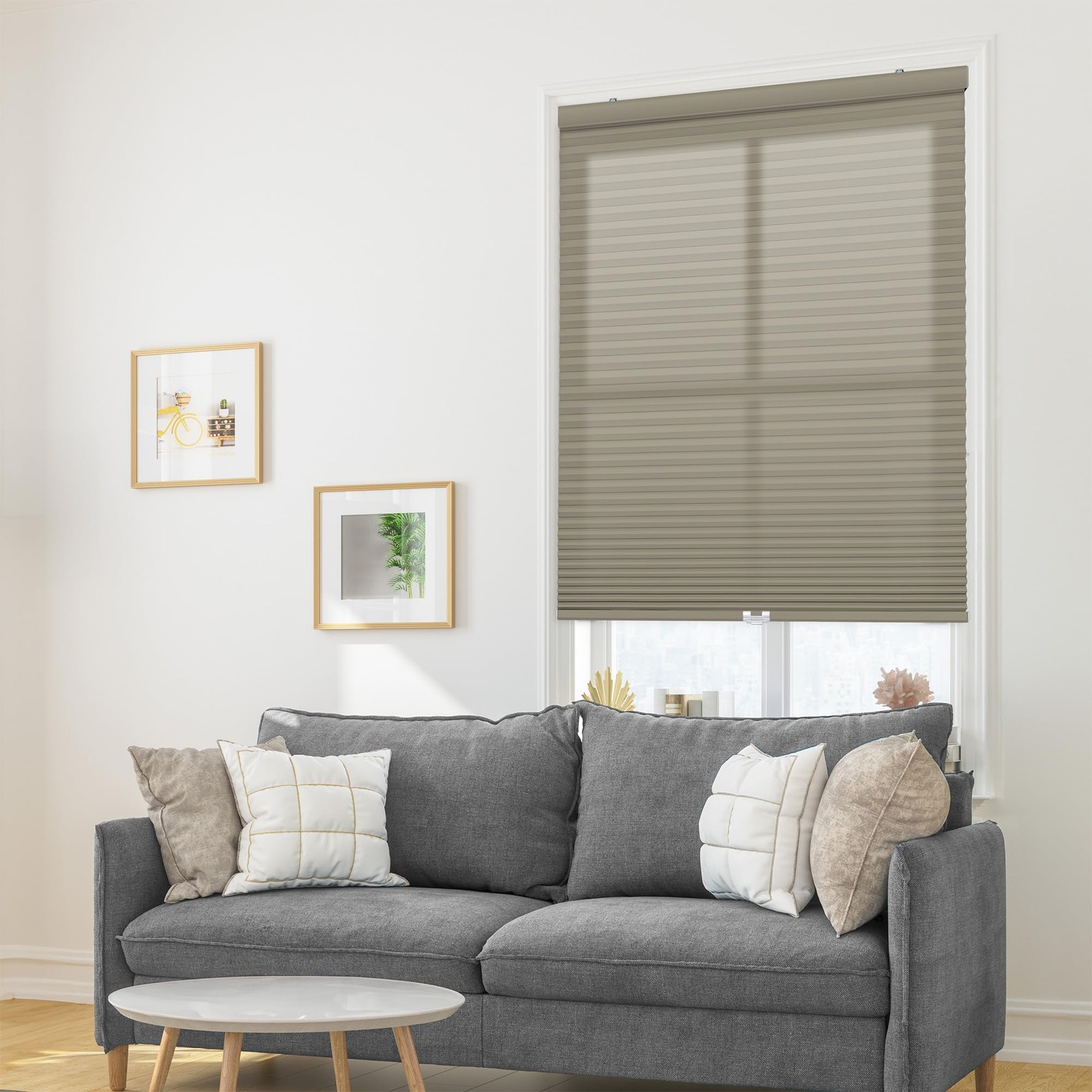 Dez Furnishings Cordless 1 Signature Light Filtering Cellular Shade 65 W X 72 H