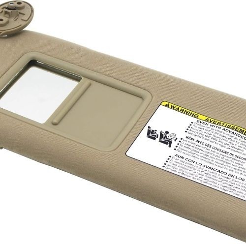 Auto Beige Left Driver Side Sun Visor fit for 74320-04181-B1 2005-2012 Tacoma Vi
